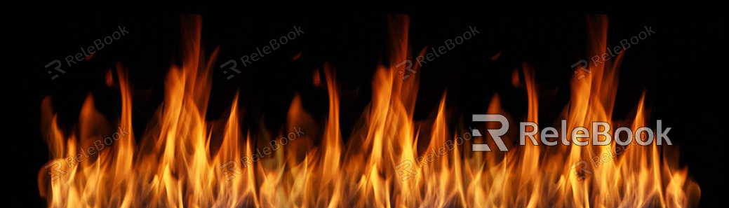 Flame texture texture