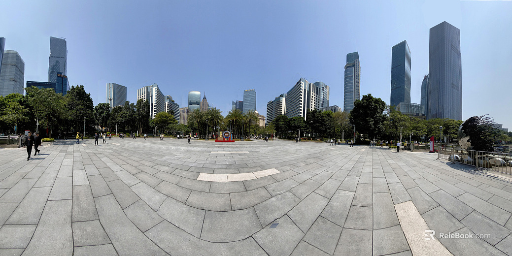 City Square HDR texture