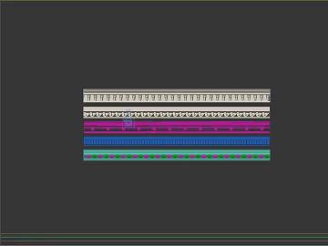 Multicolor European-style carved wall line Waist line texture (ID:ffaeh892694)
