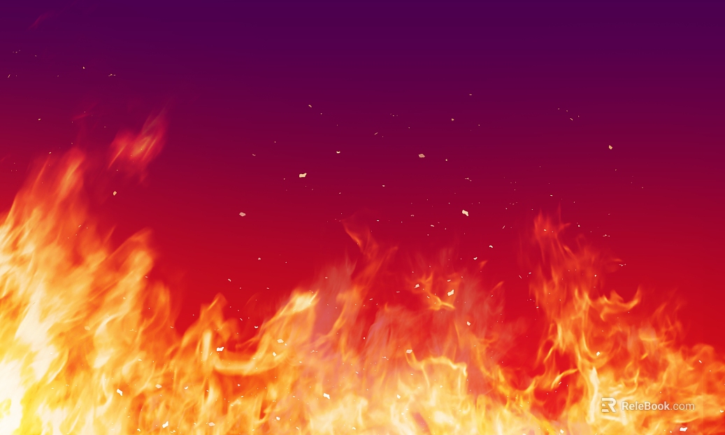 Flame texture texture