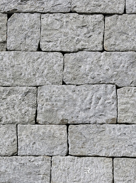Light gray rubble exterior wall tiles texture