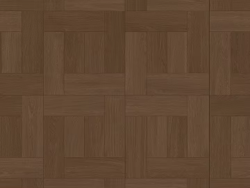 French antique retro dark parquet wood tile 3d model
