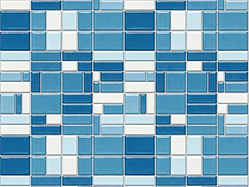 blue white mosaic tile texture (ID:ffajh389767)