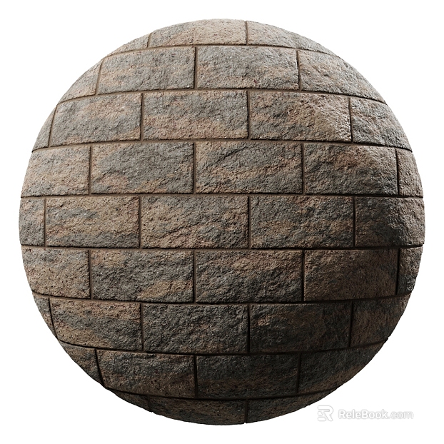 Brick wall PBR texture