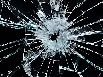 Broken glass 3d model