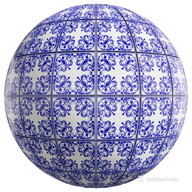 Tile PBR texture