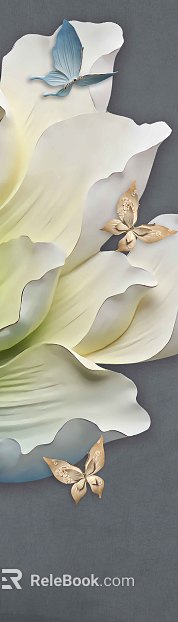 three-dimensional physical painting texture