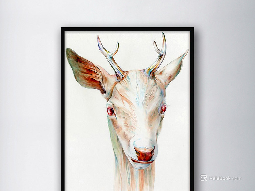 Animal painting texture