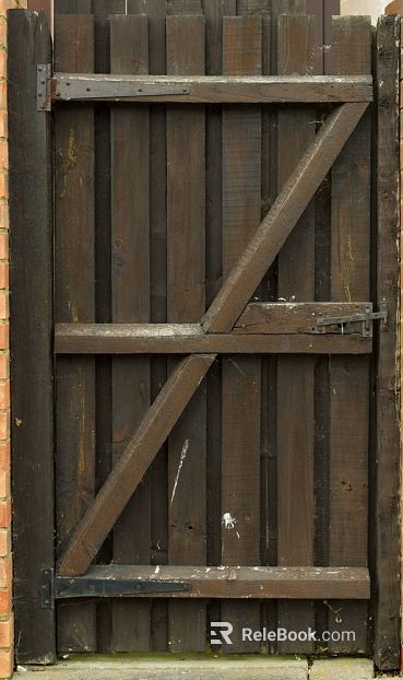 Wooden door texture