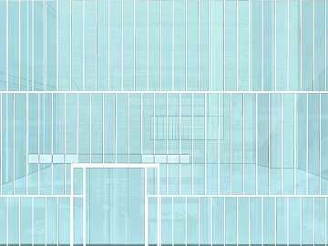 Light blue Changhong glass building facade texture (ID:ffaeh361989)