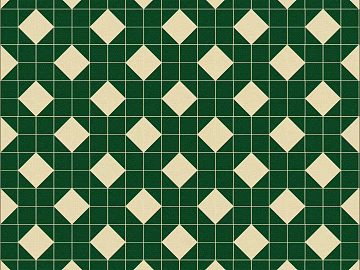 Floral tile 3d model