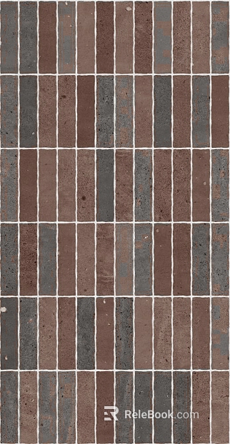 Retro gray brown antique brick wall texture