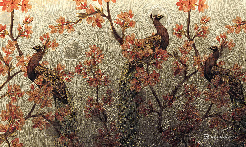 Chinese and Oriental wallpapers texture