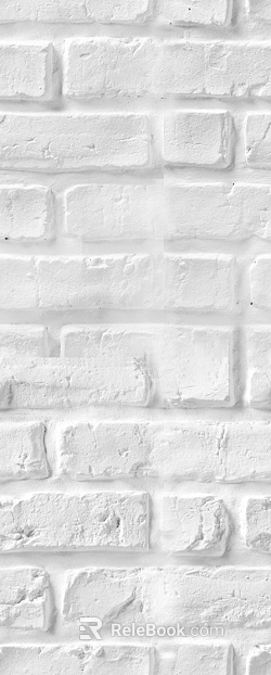 Brick wall white bump texture brick texture
