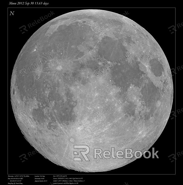 A serene, full moon hangs low in the twilight sky, casting an ethereal glow over a tranquil landscape, with silhouettes of trees and mountains gently rolling into the horizon.