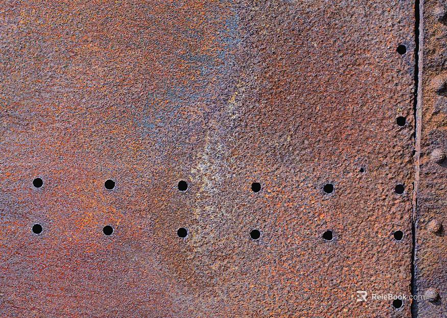 Rusty metal texture