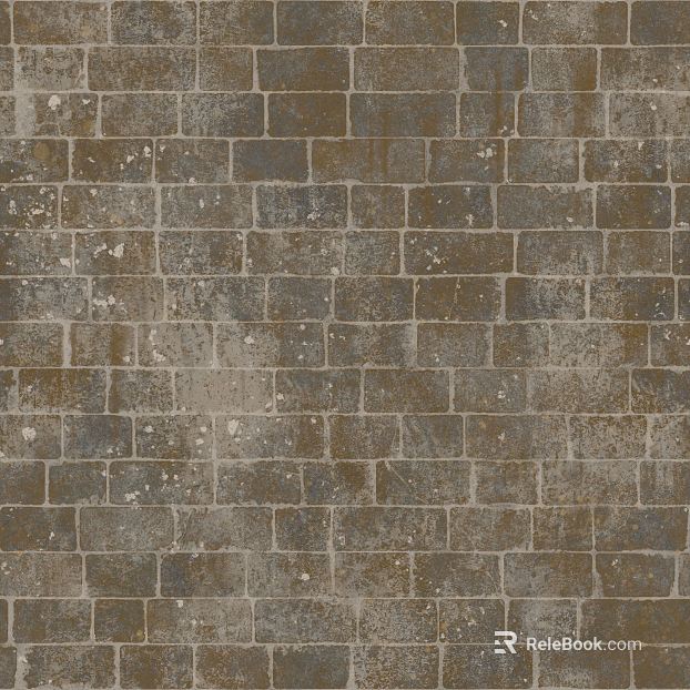 Dark gray aged brick wall for interior and exterior walls texture
