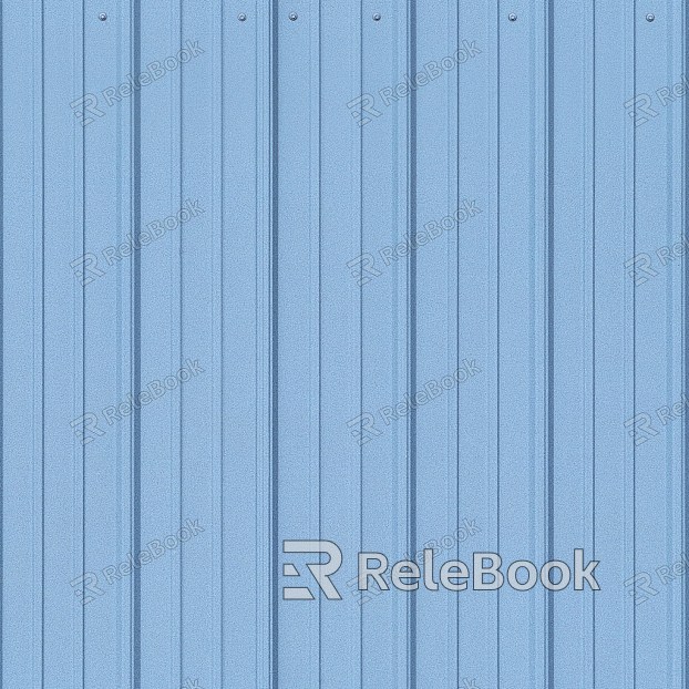 Color steel tile texture