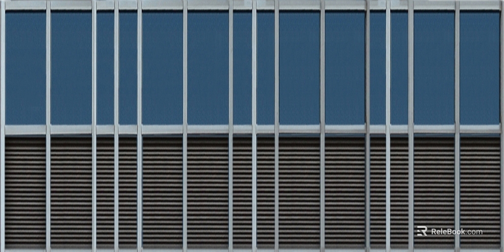 blue gray metal frame louvers texture