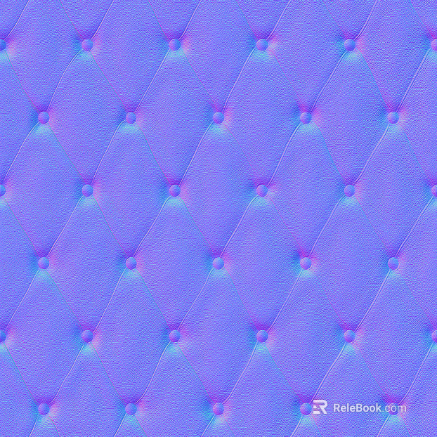 Printed leather normal texture
