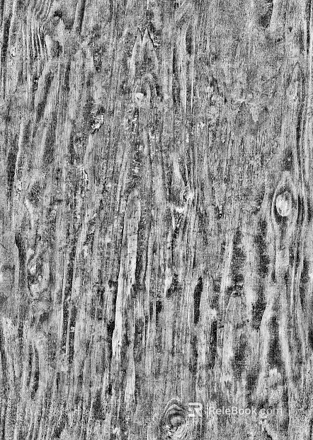 Black and white wood grain texture