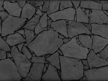 Dark gray irregular rubble wall texture (ID:ffaeh541546)