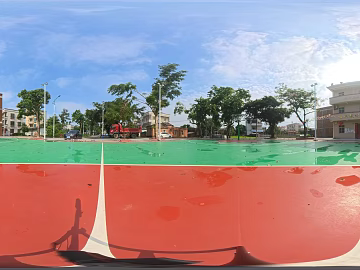 Outdoor Basketball Court HDR texture (ID:ffaeh735501)