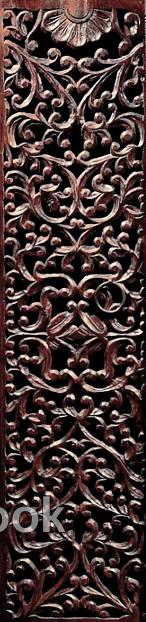 Wood Carved Color Carving Board texture