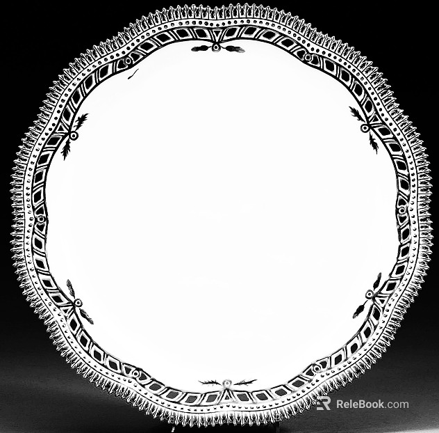 Black and White Bump texture