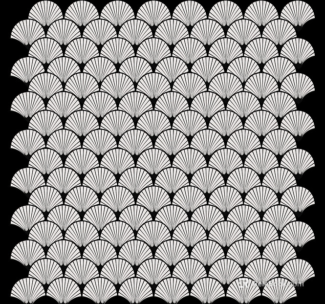 Black and White Bump texture
