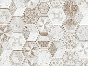 Eagle Brand Ceramic Tile Hexagonal Brick Hexagonal Color Small Square Brick texture (ID:ffabg55538)