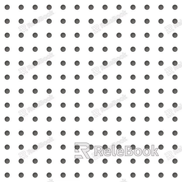 Perforated plate texture