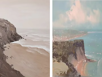 landscape painting texture (ID:ffacg47799)