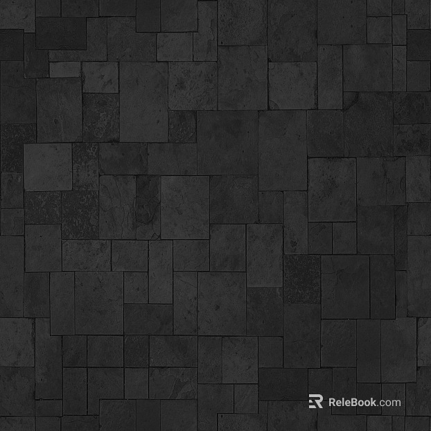 Lattice Brick Black Brick Seamless texture
