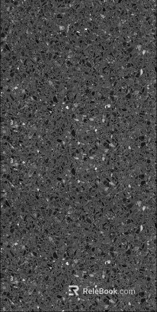 terrazzo black quartz brick texture