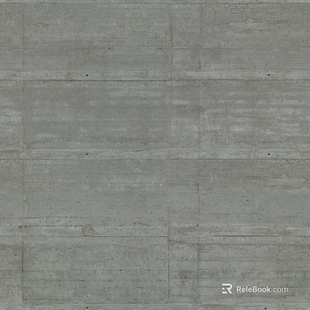 Grey fair-faced concrete wall surface texture