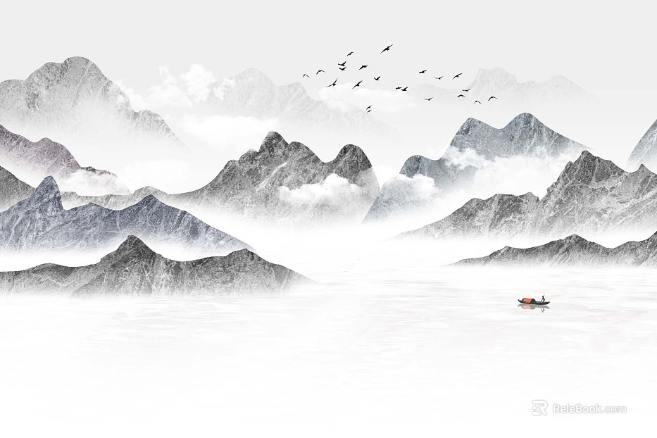 landscape painting texture