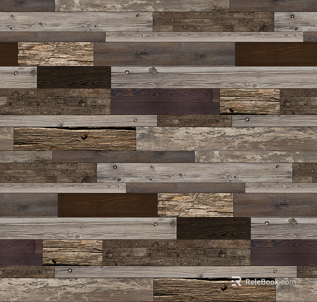 Wooden panel texture