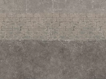 Grey Vintage Brick Wall Wall Decorative Brick texture (ID:ffaeh905839)