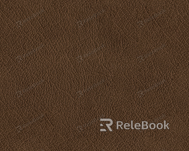 Close-up of fine grain leather, revealing a smooth, tight texture with subtle, regular grain patterns, indicative of high-quality craftsmanship and material.