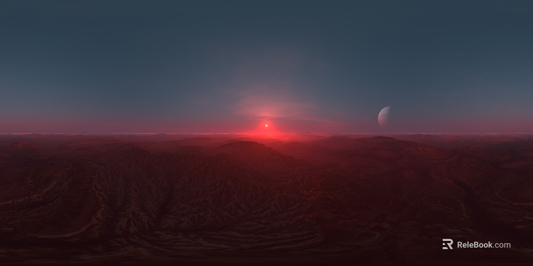 Crimson Planet texture