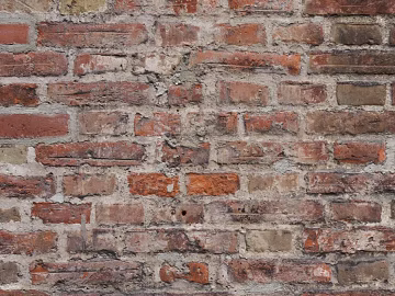outdoor stone brick wall post-war wind red brick cement wall texture (ID:ffagg44079)