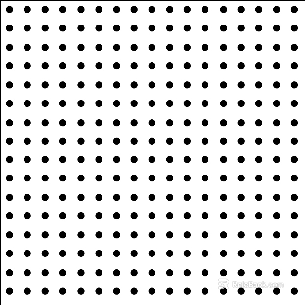 Perforated plate metal texture