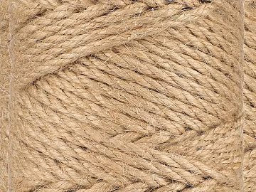 Beige hemp rope hand woven decoration 3d model