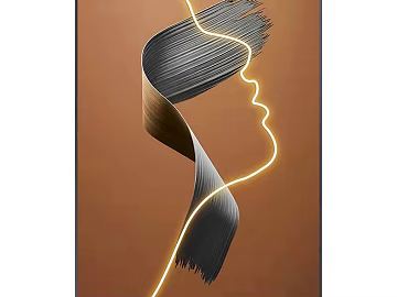 abstract painting 3d model