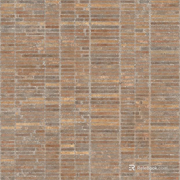 Vintage Brown Red Brick Wall Interior and Exterior Wall Finish texture