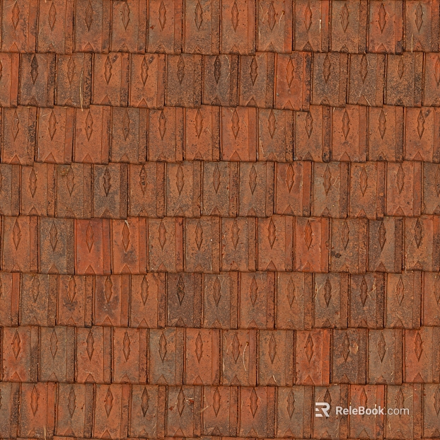 red tile texture