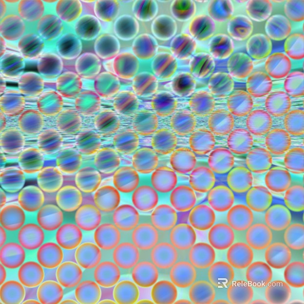 Screen material texture