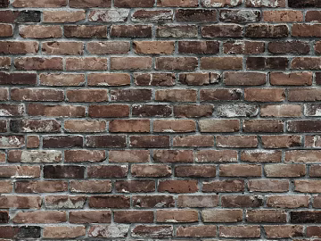 Broken brick wall Red brick wall texture (ID:ffajg56449)