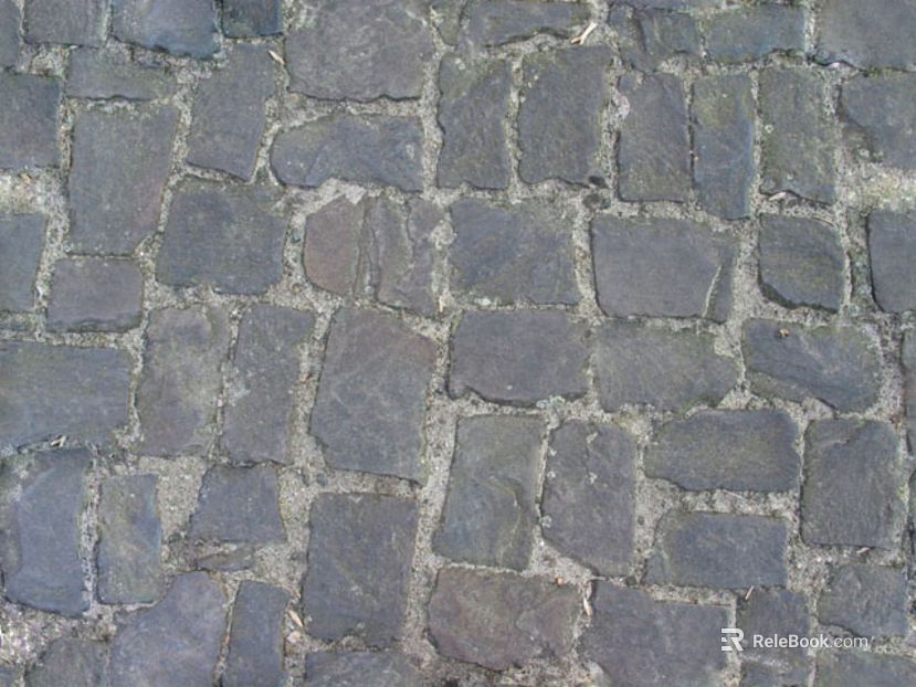 Floor tile paving texture